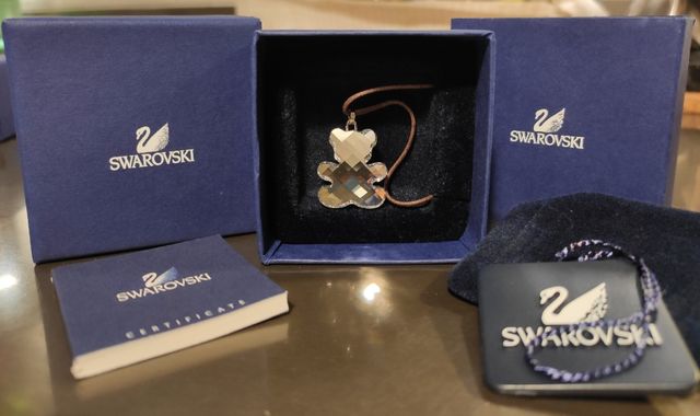 Collanina con ciondolo Teddy Swarovski