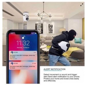 Cámara De Seguridad Ip Para Casa O Bebés Full Hd