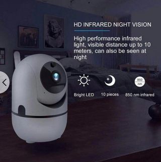 Cámara De Seguridad Ip Para Casa O Bebés Full Hd