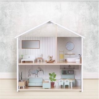 Casa muñecas de madera montessori