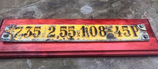 Placa de barco SE RETIRa HOY MISMO!!!!