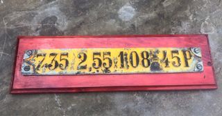 Placa de barco SE RETIRa HOY MISMO!!!!