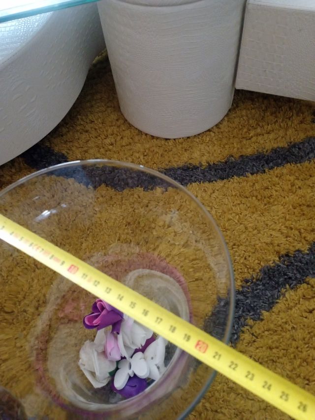 Copa cristal grande para decorar 40×21