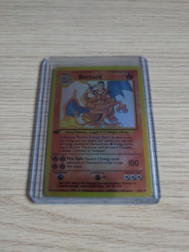 Cartas de Darizard (una exclusiva y otra firmada)