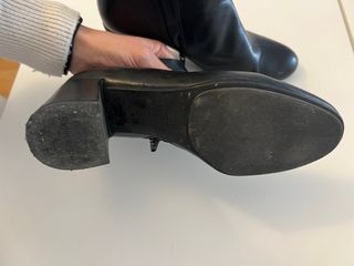 Botines negros hispanitas talla 38