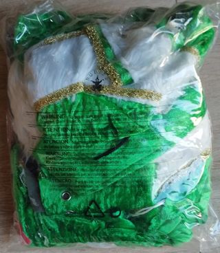 Disfraz mujer Elfo verde navidad T 36-38-40 NUEVOW