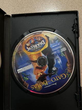 dvd el  gato con botas