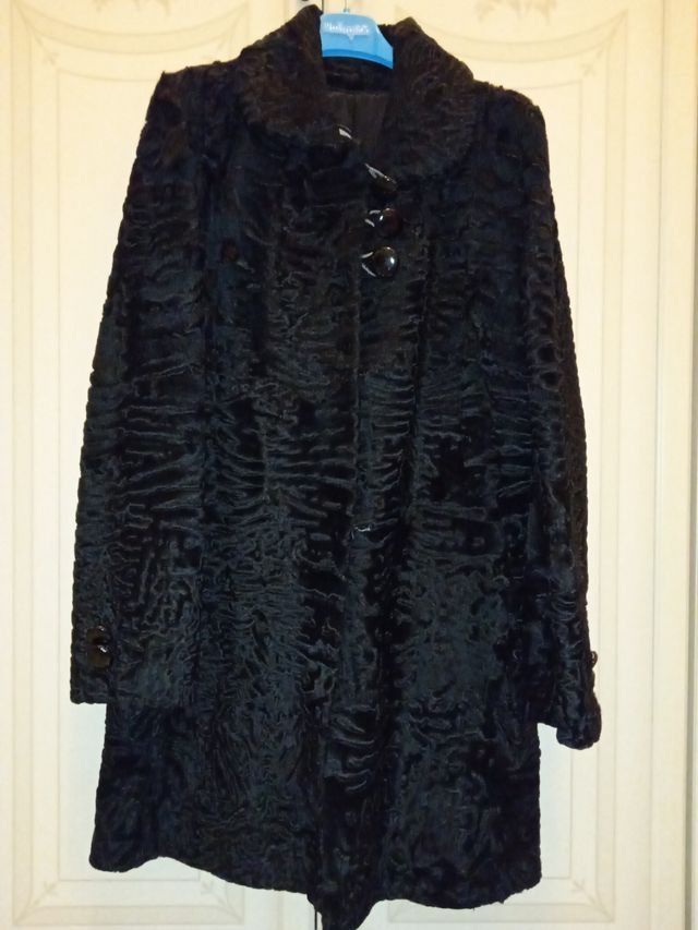 Cappottino di persiano nero