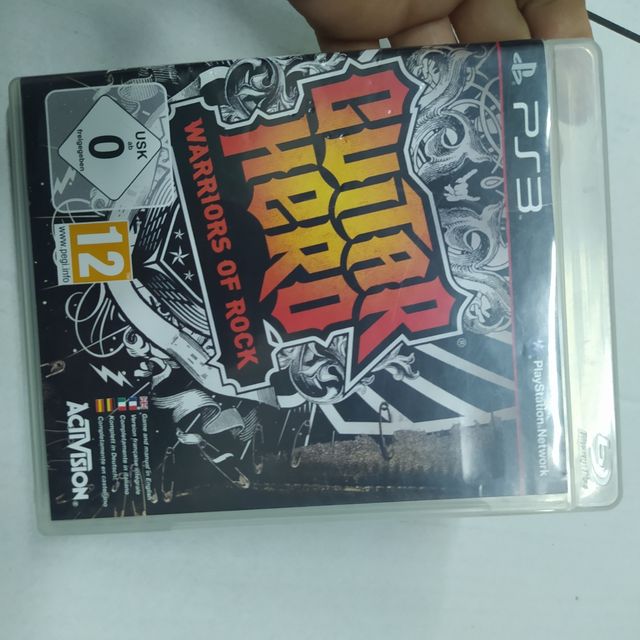 Juego Guitar Hero warriors of rock