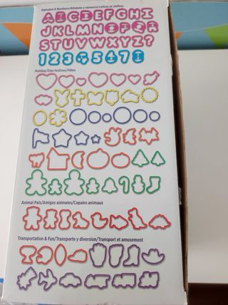 Pack 101 cortadores galletas.Wilton