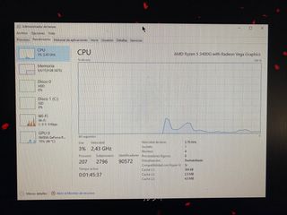 Procesador AMD Ryzen 5 3400G