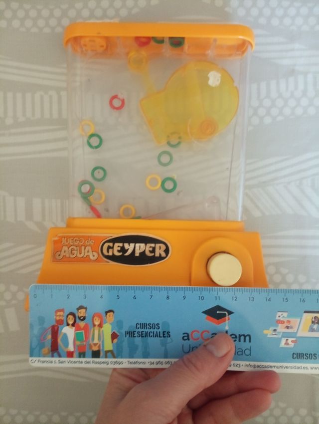 Juego de agua Geyper año 82