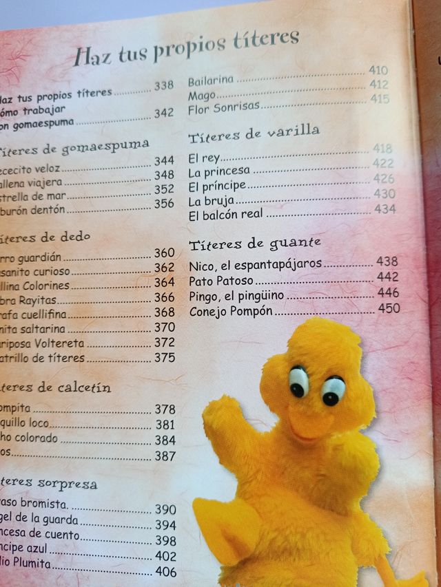 Libro de manualidades