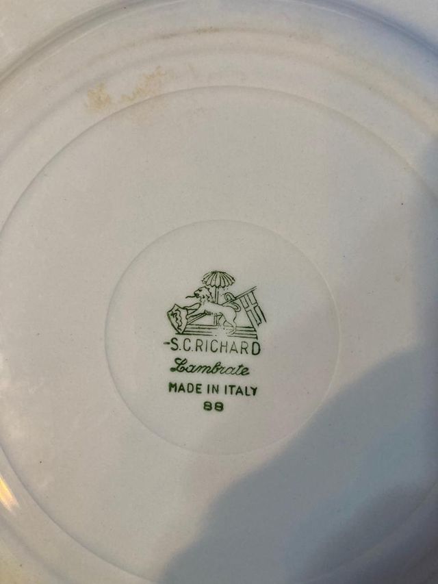 Piatto Vintage S. C. RICHARD