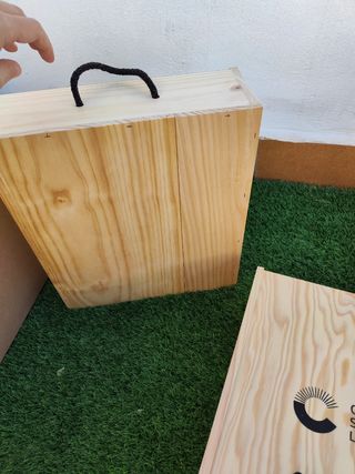 Cajas de madera vinos