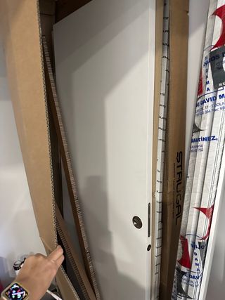 puertas correderas blancas aluminio