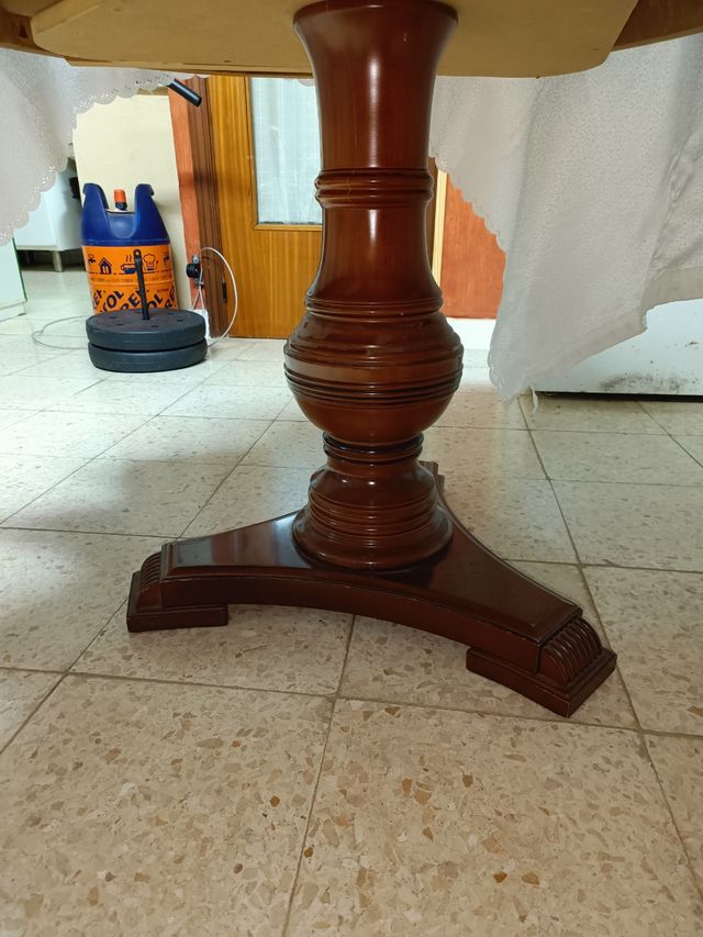 CALIDAD MESA MADERA EXTENSIBLE SALÓN