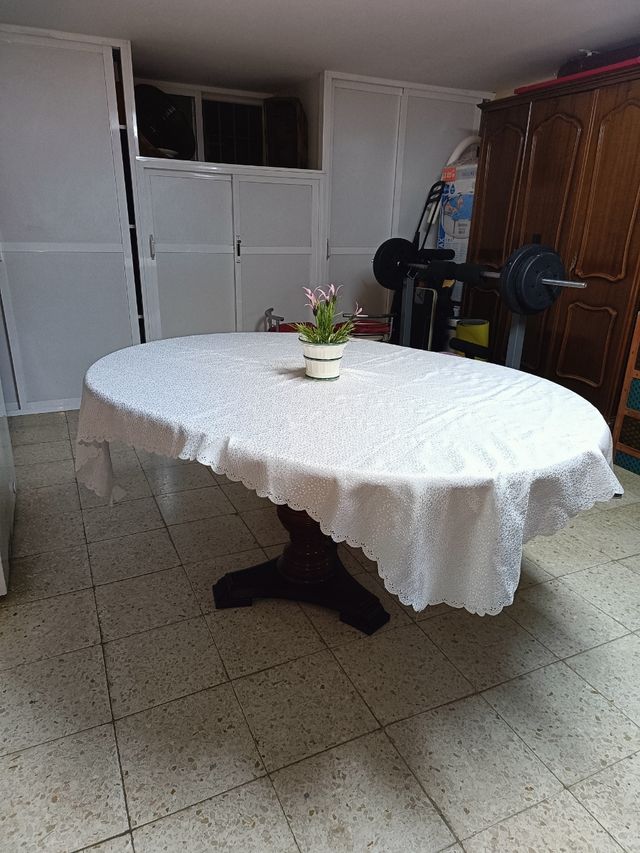 CALIDAD MESA MADERA EXTENSIBLE SALÓN