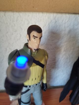 Star wars figura interactiva.