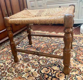 TABURETE RÚSTICO BAJO