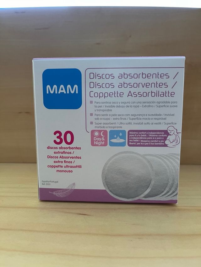 mam discos absorbentes 30u