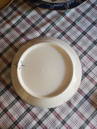 Plato de cerámica
