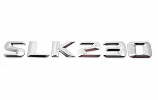 LOGO MERCEDES BENZ LETRAS SLK230 S-CLASE EMBLEMA