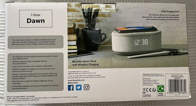 Caricatore mobile con radiosveglia