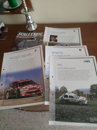 Scalextric fascículos varios