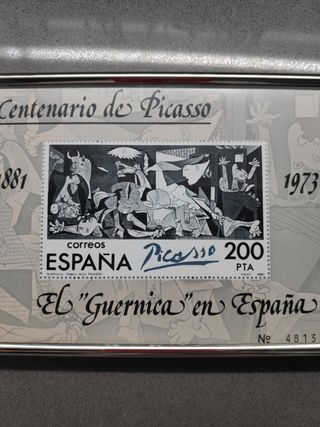 Sello el Guernica 200 pta