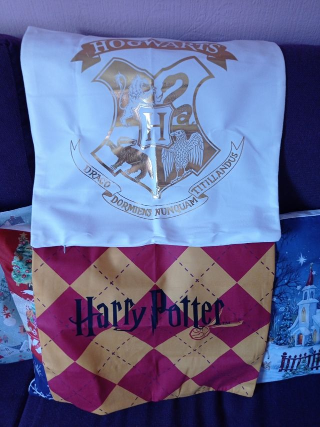 Duas capas de almofadas