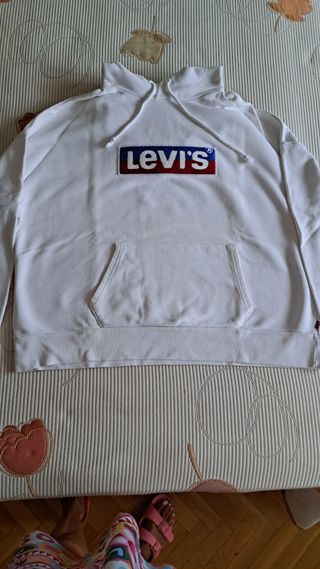 Sudadera Levi's blanca talla s