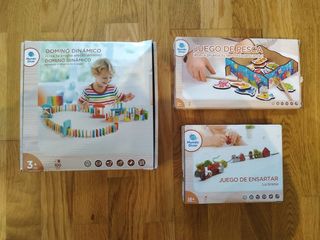 Juegos de madera para niñ@s