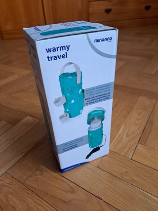 Calienta biberones portátil