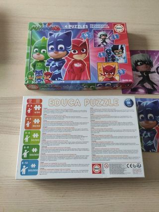 PUZZLES DE PJMASK.