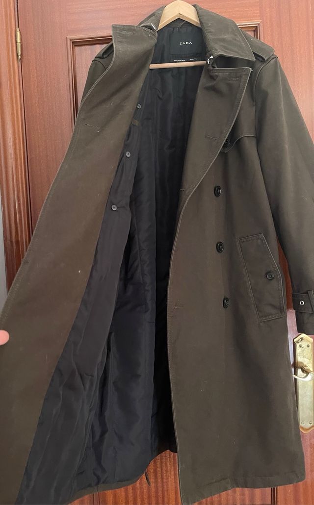 Gabardina Zara Hombre