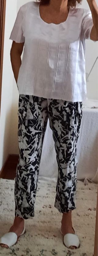 Top punto algodón. Talla 52/54