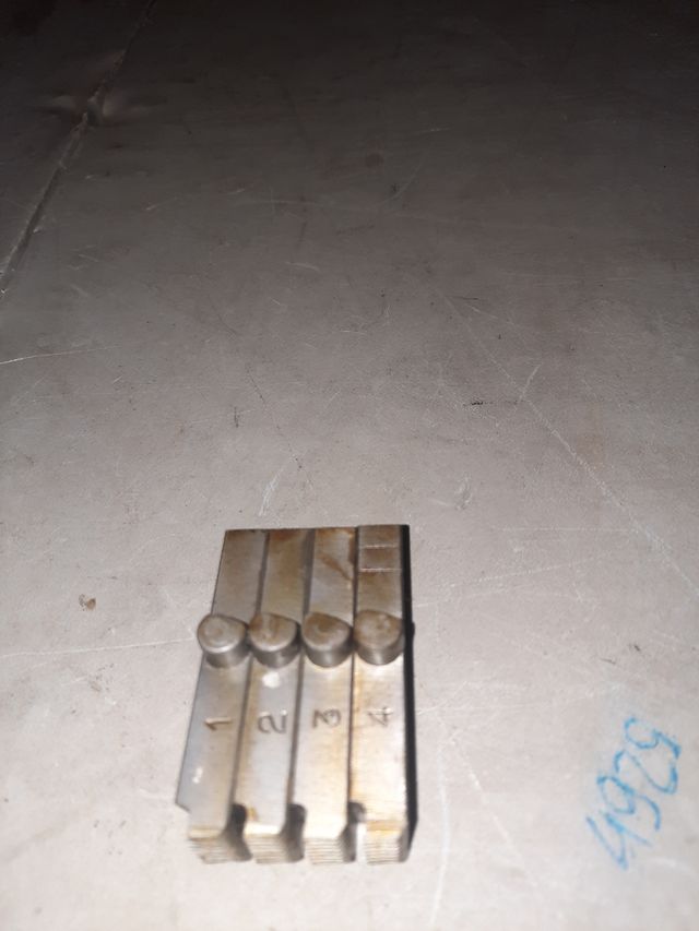 troqueles de rosca de perno métrico