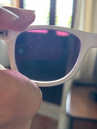 Occhiali da sole con stampa bandiera americana