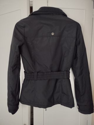 Chaqueta negra Bershka