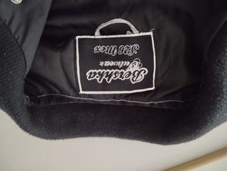 Chaqueta negra Bershka