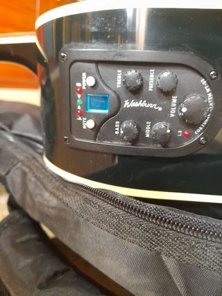 Guitarra Washburn electro acustica