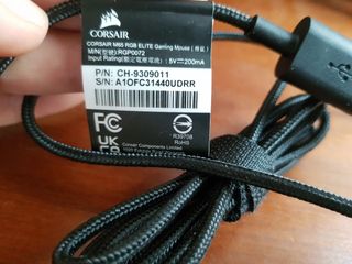 Ratón gaming corsair.