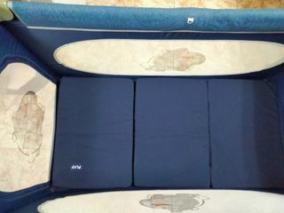 Cuna bebe parque de viaje con accesorios+ colchón