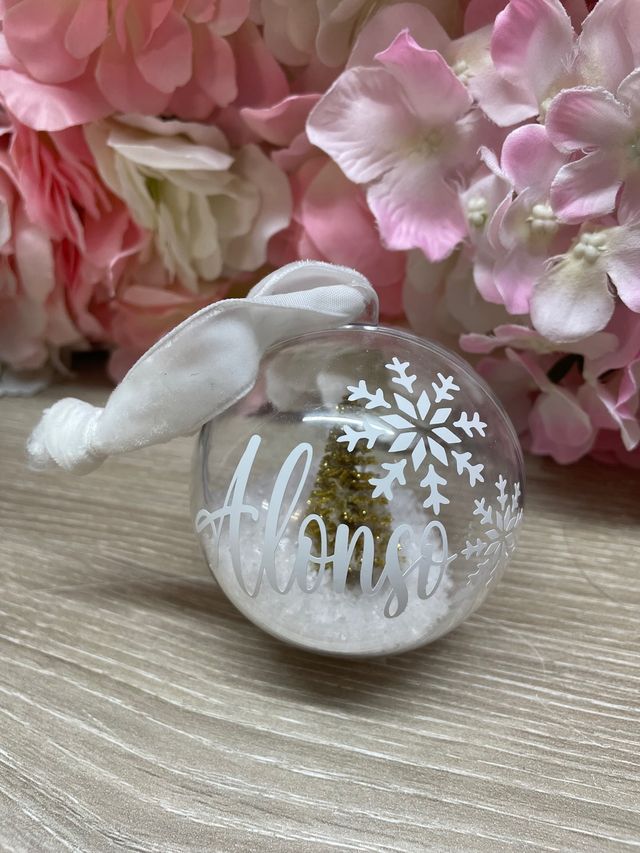 Bola de navidad personalizada