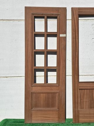 Puerta cristalera de interior