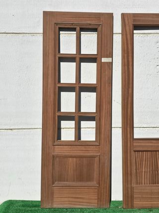 Puerta cristalera de interior