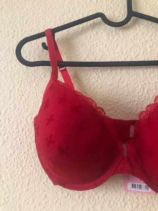 Sujetador rojo Hunkemöller