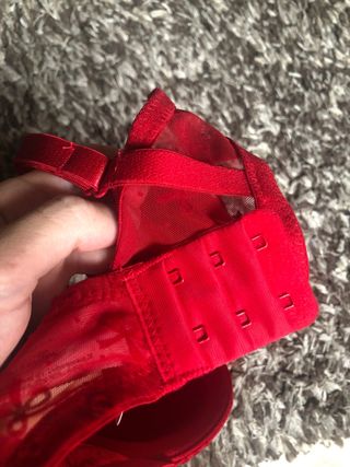 Sujetador rojo Hunkemöller