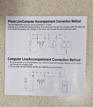 Mezclador de sonido en vivo